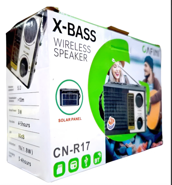 CN-R17 PARTE 3 Radio Parlante Portátil Cafini Cn-r17