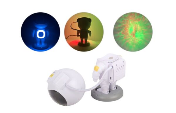 CN-S7833E-BT PARTE 3 PROYECTOR ASTRONAUTA GALAXIA CON PARLANTE CAFINI CN-S7833E/BT