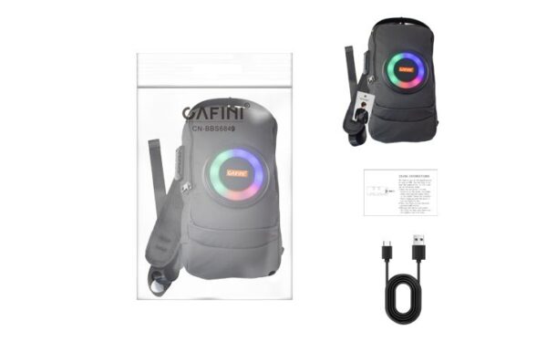 CN-BBS6849 PARTE 3 Mochila Con Altavoz Integrado CN-BBS6849