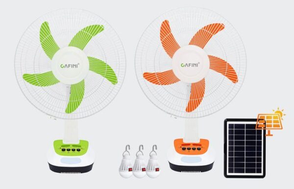CN-F2616BT PARTE 2 Ventilador 16” con Panel Solar 6 W CN-F2616BT