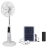 CN-F2676BT PARTE 2 Ventilador 16" con 2 Bombillas y Panel Solar CN-F2676BT