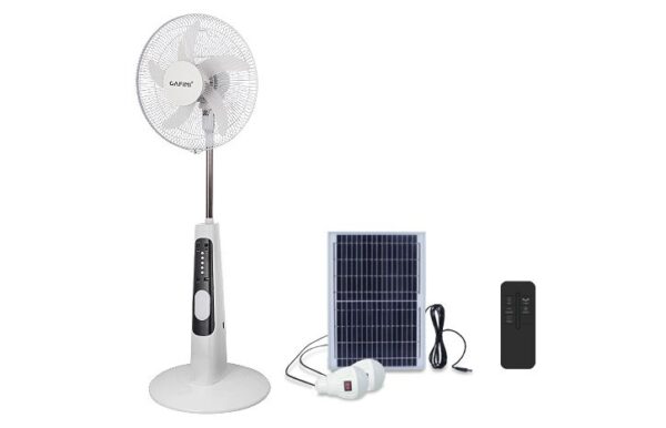 CN-F2678BT PARTE 2 Ventilador 18" LED y Solar Portátil CN-F2678BT