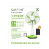 CN-F2716BT PARTE 3 Ventilador Solar Retráctil 16” con 2 Bombillas y Panel 25 W CN-F2716BT