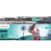 Ventilador 3 en 1 de 18” con Giro 360° y Potente Flujo de Aire – 110V CN-F2918-110